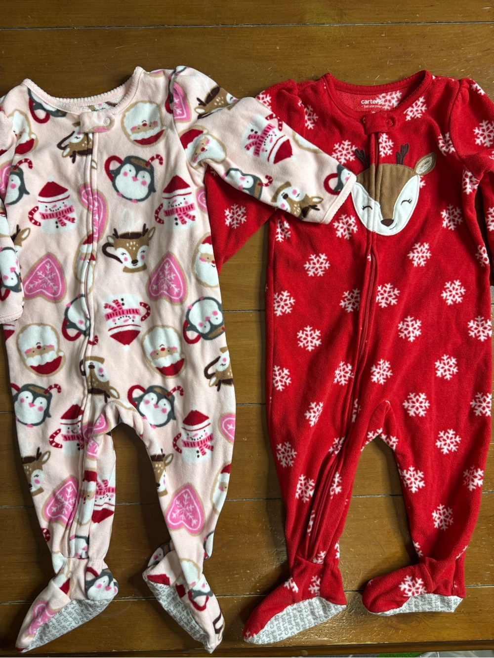 Carter's Sleep & Play Onesie 18M - holiday
